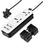 M1 Portable Travel Adapter Power Strip Charging Station Bonus 609311367439