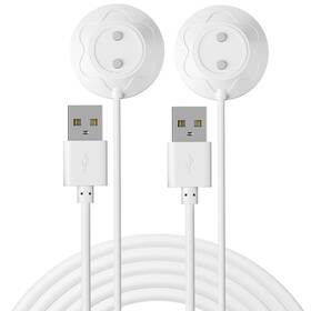 Cx24616-rc2 Mailink Rose Magnetic Charger Replacement - Fast Charging Usb Cable Standing White