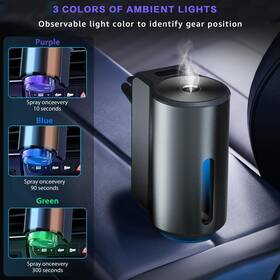 Mane Shanghai Fragrances & Flavours Co 445033992954 Ambientador Inteligente Auto Recargable 3 Niveles Aroma Ajustable 220mah