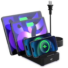 Mbwcs-001 Masbater 5-port Usb-c Fast Charging Station Multiple Devices - Scratch And Dent