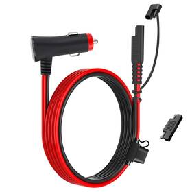 Maxenergy 607353698122 10ft 16awg Sae To Cigarette Lighter Plug With Switch And Fuse Adapter
