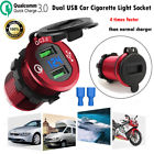 Mc3001 Chgeek Car Cigarette Lighter Socket Splitter Qc Dual 782289755313