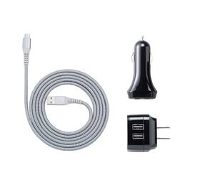 11z02010000101 Members Mark Micro Usb Power Pack Car And Wall Charger