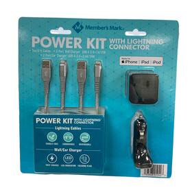 11z04020000181 Members Mark 8 Pin Usb A Power Pack Car And Wall Charger