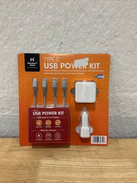 71z02010000011 Members Mark Usb-c To Cable Power Kit
