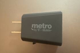 Trc2931 Metropcs Genuine Used Dual Usb 3.1a Wall Charger Gray For Iphone Ipads