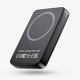 Hqw002 Miady Magnetic Power Bank For Iphone 10000mah 15w Magsafe-compatible Black