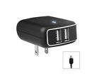 200101506 Microusb Charger Wall Usb Dual Puregear