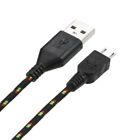 Microusbdatacable401np Mybat Black Woven Pattern Data Cable Ft For 885126141581
