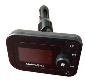 Miccc348 Mictuning Mobilespec 12v Charger With 2.1a Usb Port Fm Transmitter Hands Free Mic Led
