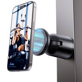 Mkmgphgym-3 Miikare Dual Magnetic Phone Holder For Magsafe Strong Magnets Gym Hold