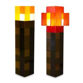 Rbf-mctorch-b2 Minecraft 2-piece Nightlight Bundle Torch And Redstone