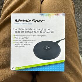 Mbs04100 Mobile Spec Mobilespec R Qi Universal Wireless Charging Pad