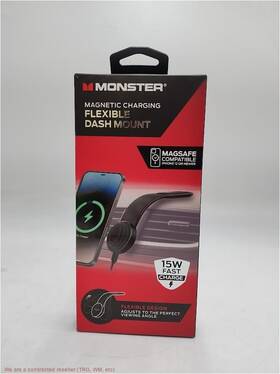 Monster 810171964236 15w Magnetic Charging Flexible Mount