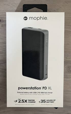 401101516 Mophie Powerstation Pd Xl 10 050 Mah Usb-c And Usb-a Power Bank