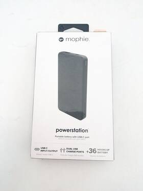 401102947 Mophie Powerstation 10000mah Portable Charger 36 Hour Battery Life