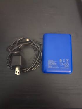 401103678 Mophie Blue Power Boost Xxl 10400 Mah Dual Usb Charge Ports Charger