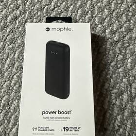 401103680 Mophie Power Boost Portable Charger - 5 200 Mah Universal Compatibility Rj278