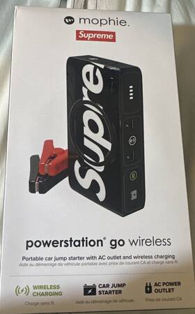 401106216 Mophie Supreme Powerstation Go Wireless Black