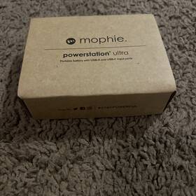 401108778 Mophie Powerstation Ultra Power Bank Portable Battery Charger White