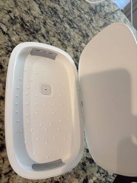 401306149 Mophie Uv Sanitizer With Wireless Charging For Smartphones - White