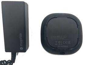409903381 Mophie Wireless Charging Pad Black Charger 10w Apple Samsung Google Qi-enabled