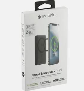 542444 Mophie Snap Juice Pack Mini Wireless Magnetic 5000mah Charger