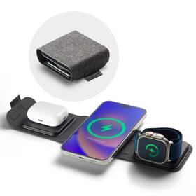 Mophie 659680641036 - 3-in-1 Travel Charger With Magsafe For Apple Iphone Airpods