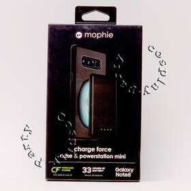 Mophie 840472241156 Charge Force Case With Powerstation Battery Pack Samsung Galaxy Note 8 Black