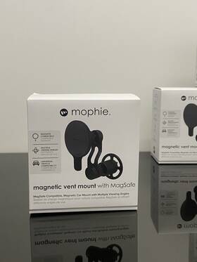 Hq6d2zm Mophie Hq6d2zm/a Magnetic Vent Mount With Magsafe For Apple Iphone 12/13/14 Series - Black