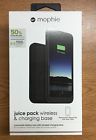 Mophie Juice Pack Black Wireless Charging Base Iphone 6 Plus Awesome 849944034951