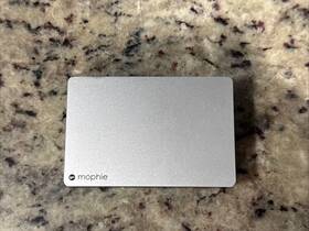 Pwrstion-12-cl-blk Mophie Pwrstion12clblk Powerstation Plus Iphone Usb Cable 12000 Mah Silver