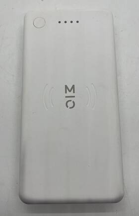 38544 Motile Charger 10 000 Mah Qi Certified Wireless Power Bank Fast Charge White