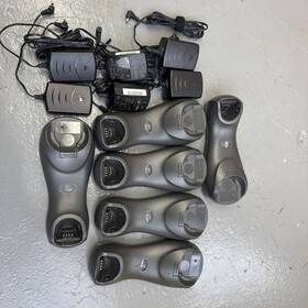 Cr0008-sc10007r Motorola Lot Of 6 Symbol Charging Cradle With Adapter Stb4208