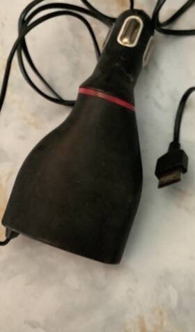 Mkrzr00949 Motorola Genuine M Krzr 00949 Dc 5v 500ma Car Charger Wall 2in1 -black
