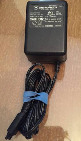 Sspn4808a Motorola Psm4509a Ac Adapter Power Supply Charger 5.9 Volts 400ma