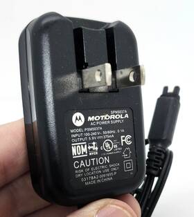 Psm5037a Motorola Phone Ac Power Supply Charger Model No. 5.9v - 375ma Tested