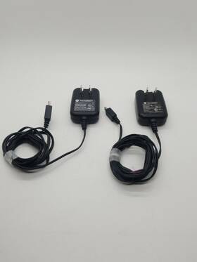 Spn5185b.genuine Motorola Spn5185bgenuine Lot If 2 Oem Charger 1 Spn5187b And Spn5185b.genuine. Tested