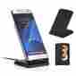 Mp-ws03bk Unbranded Generic Qi Wireless 3 Coils Charging Pad Charger Stand Holder For Iphone Samsung Htc Lg 763769781305