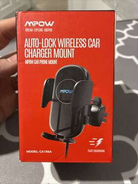 Ca166a Mpow Auto-lock Wireless Phone Car Charger Mount Model
