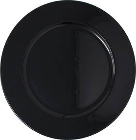 Ms Lovely 797132997314 Metallic Foil Charger Plates - Set Of 6 Made Thick Plastic B
