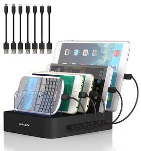 Mstjry 743811219468 Charging Station For Multiple Devices Usb-a Dock Switch Cel