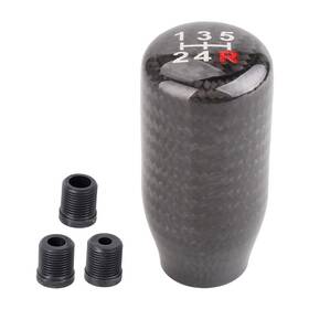 Mg-sfn125-5-bk Muge Racing Carbon Fiber Shift Knob For Automatic And Manual Vehicles