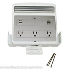Px1002 Multi-outlet Mobile Mount Wiremold Devices Wall Charging Center Usb