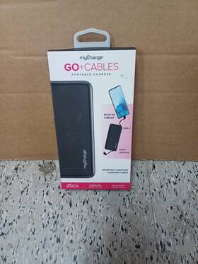 Mycharge 847843007359 Hubmax 8000mah Portable Charger - Black New