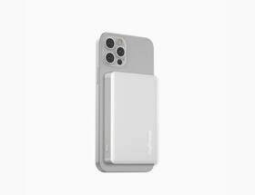 Mycharge 847843008387 Maglock Wireless Magnetic Powerbank With Magsafe Built-in Usb-c White