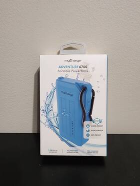 Ahc67b Mycharge Adventure H2o Turbo 6700 Mah Portable Charger Phones/tablets/headphones