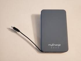 Ap50g-a Mycharge Wall Plug Portable Charger Bank Ap50g-a. 5 000 Mah. Built-in Usb Type C