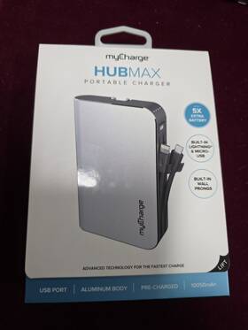 Hb10vd Mycharge Powerhub Max 10050mah All In One