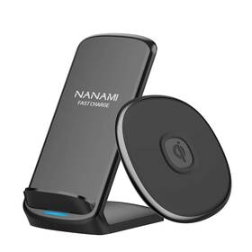 Kz-02 Nanami Fast Wireless Charger 2 Pack Qi-certified 15w Max Charging Stand Pad Bundle